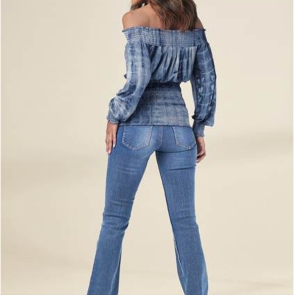 BNWT Venus tie-dye off the shoulder top - Picture 2 of 12